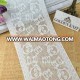 Golden Knit 10.5cm Width Stretch Light White Color Fancy Lace Trimming LX143#