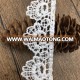 2.5cm OLT3051 hot sale chemical embroidery lace trim for garment