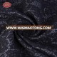 Factory supply fashion garment customized black royal blue cord lace fabrics